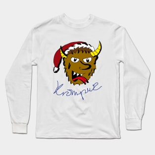 Head of the Krampus Long Sleeve T-Shirt